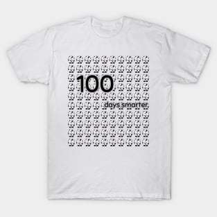 100 days smarter cows T-Shirt